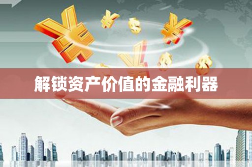 玉树解锁资产价值的金融利器